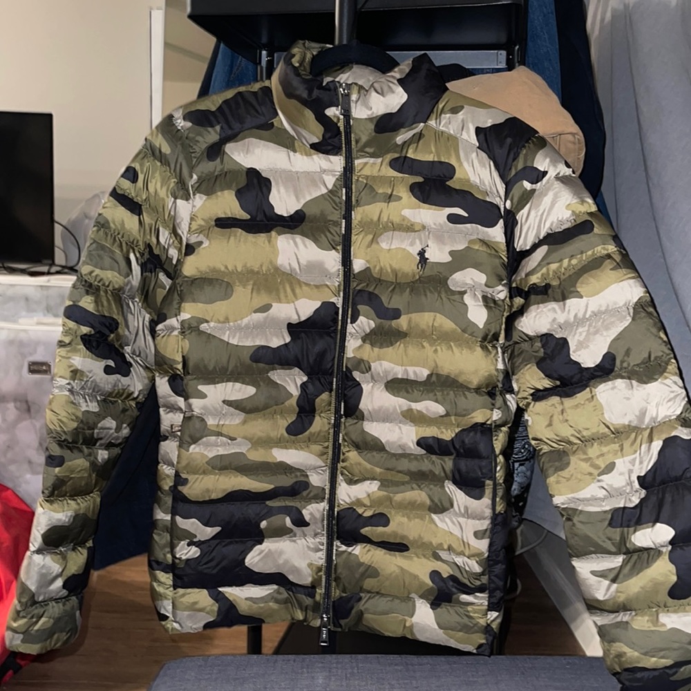 Ralph Lauren Polo Camo Puffer